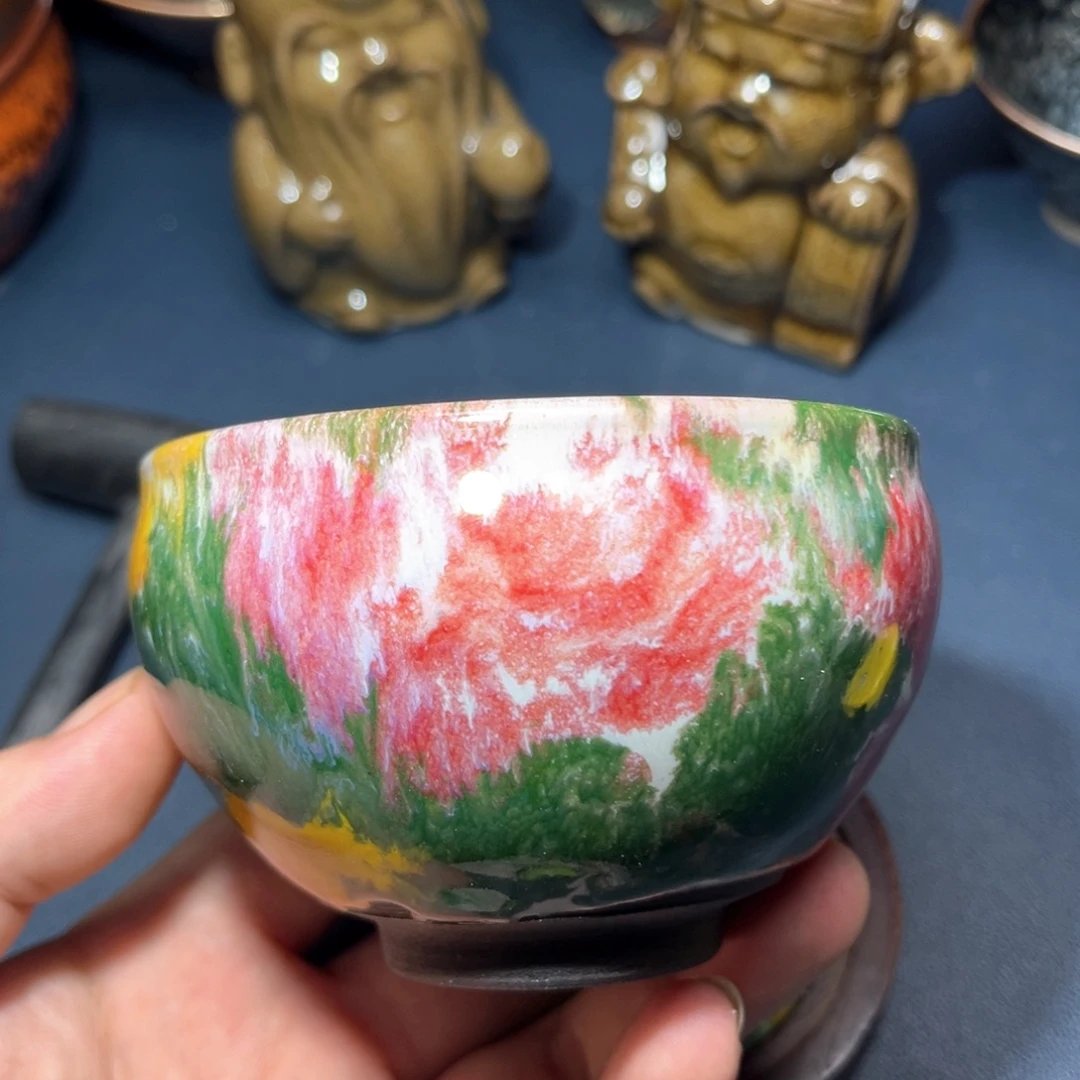 茶盏建盏手握泡茶主人杯