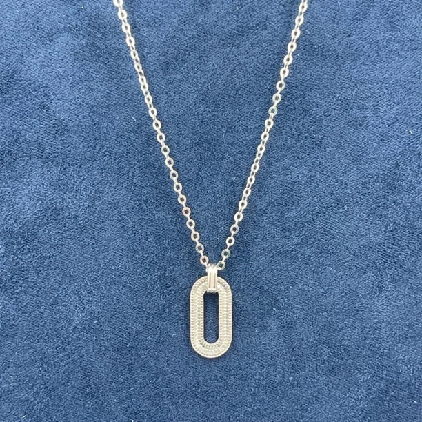 Pt950跑环套链鱼鳞纹闪o链条龙虾扣头40+5cm后背镜光百搭气质时尚