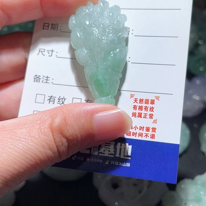 颈饰未镶嵌翡翠天