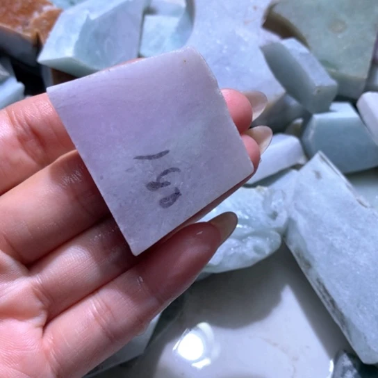 翡翠未镶嵌套链翡翠