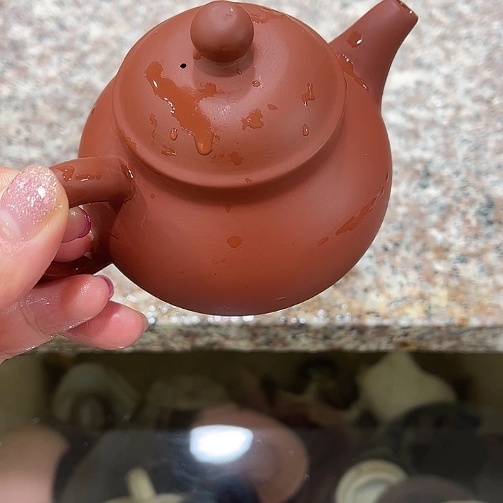 茶壶紫砂朱泥潘壶