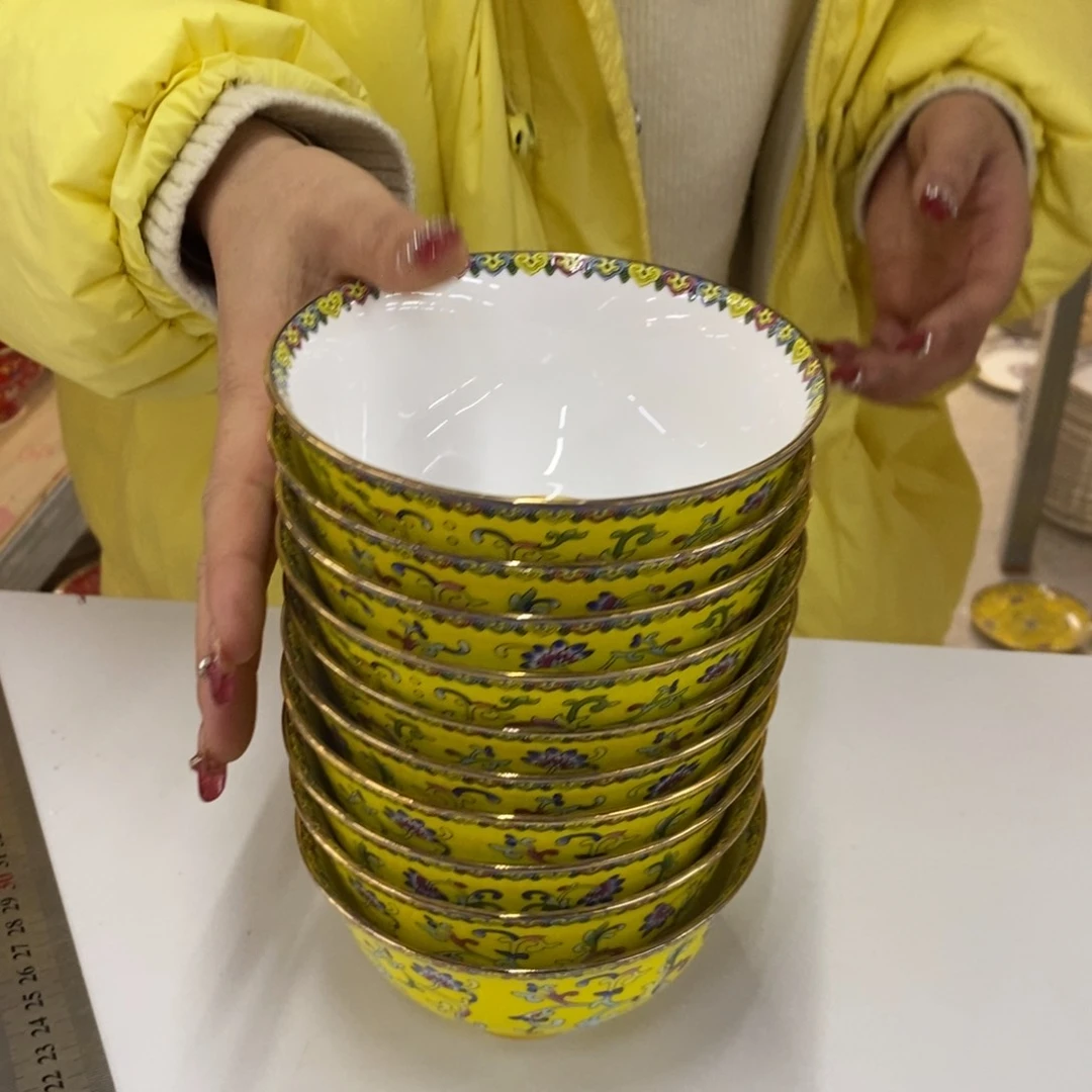 陶瓷10个4.5英寸直径12厘米