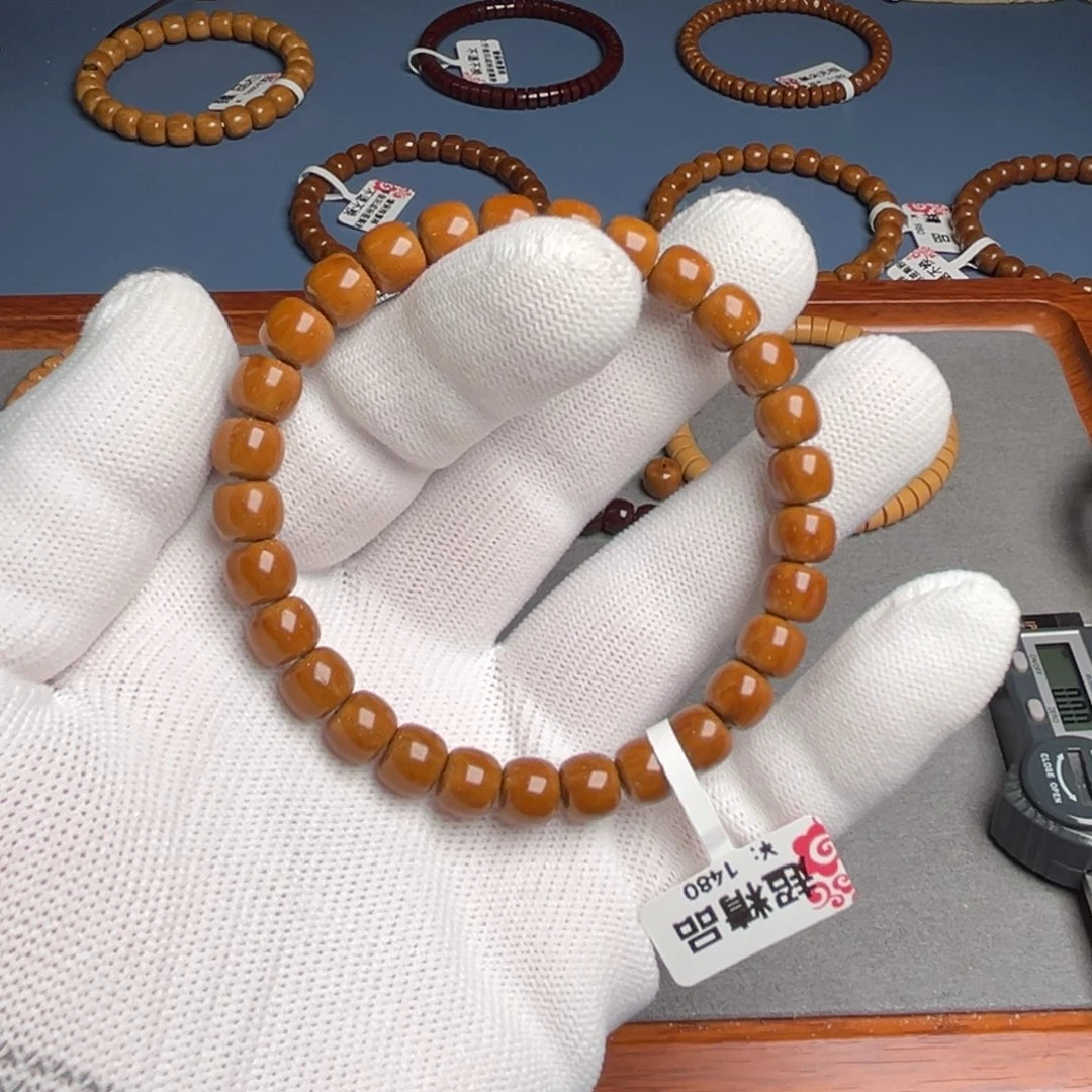 M***Z手串紫金鼠8.2尺超精品实心鼠