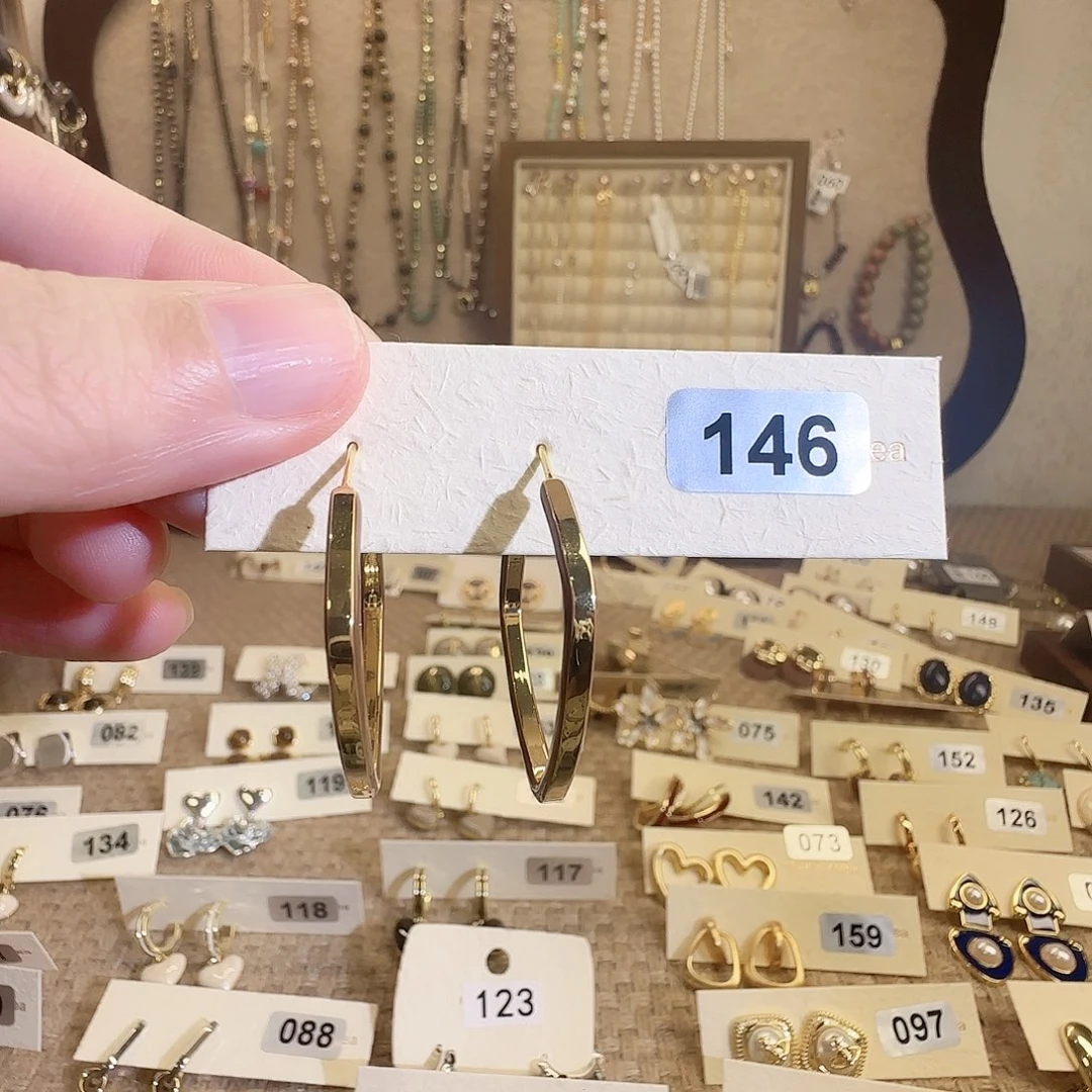 仿珍珠铜合金合金耳圈