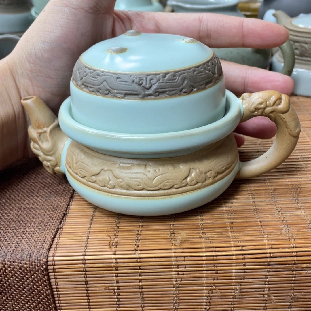 壶老段烧茶器茶具