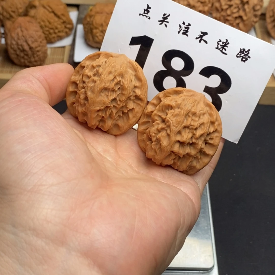 吊坠文玩核桃39野狼