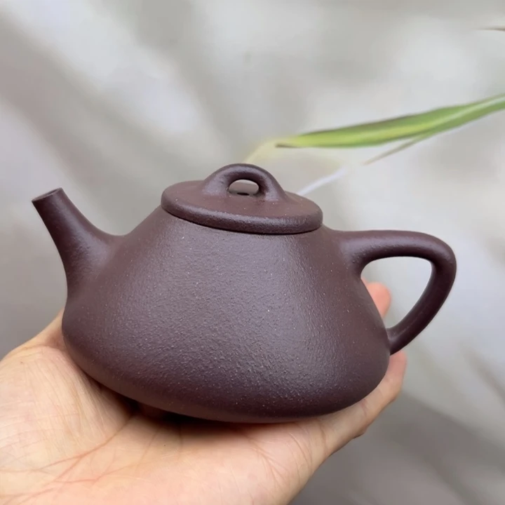 紫砂茶壶天青子冶200c c