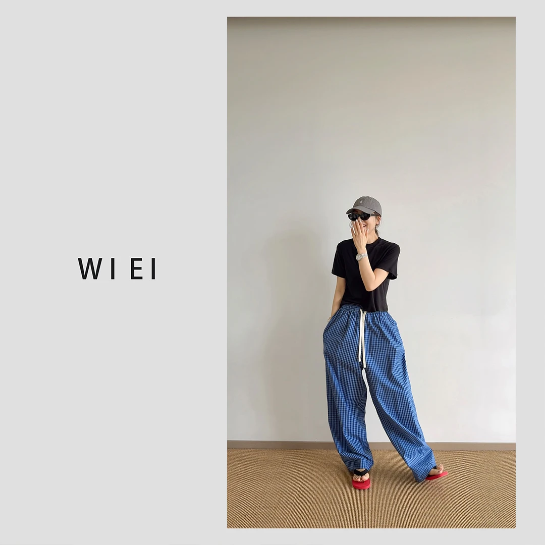 《WI EI》天丝醋酸 凉感透气 极简净版百搭 圆领短袖T恤22886