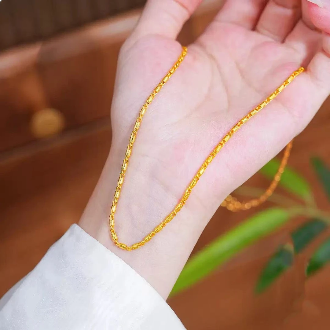 【粉丝专享】节节高升项链情侣款女款锁骨链气质经典