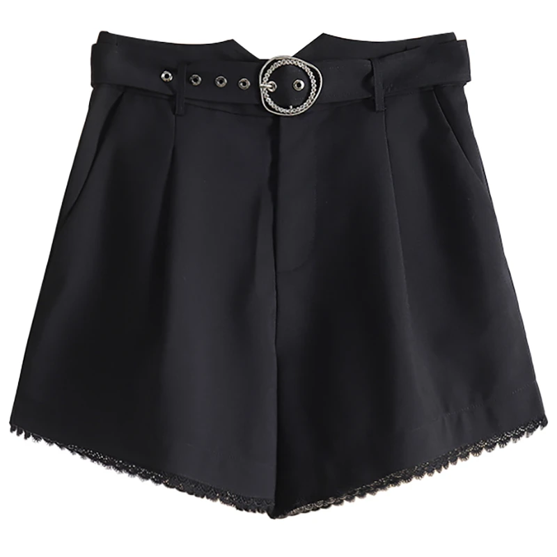 G294-伍莎服饰云仓新款百搭时尚短裤#ZYU46G008