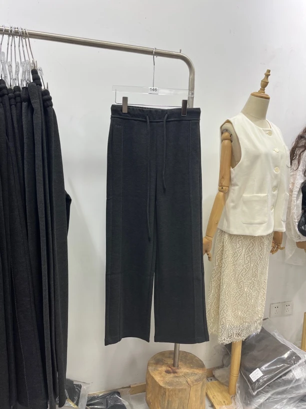 6号35款卡码拍小羊驼绒西装裤欧版显瘦保暖亲肤双面尼裤子