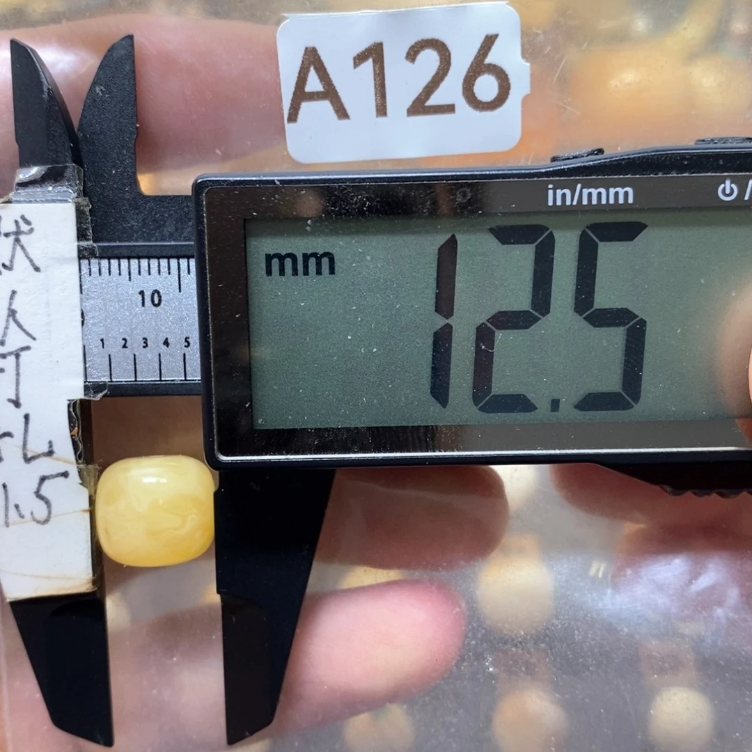 蜜蜡未镶嵌裸石浓蜡满蜡妖花搭配10到11.5的串