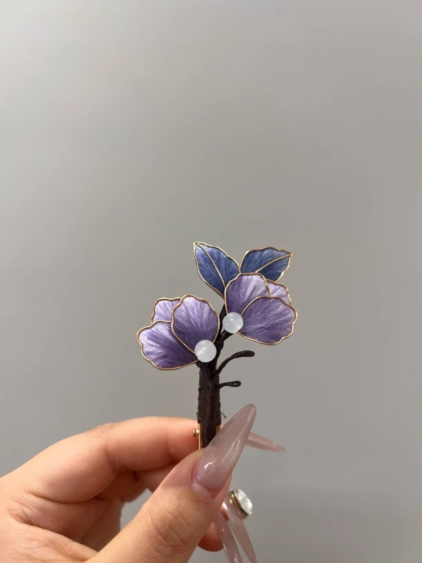 雨点手工 发夹发簪 纯手工