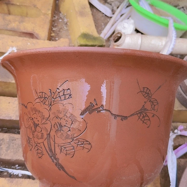 紫砂007佳品花盆花盆