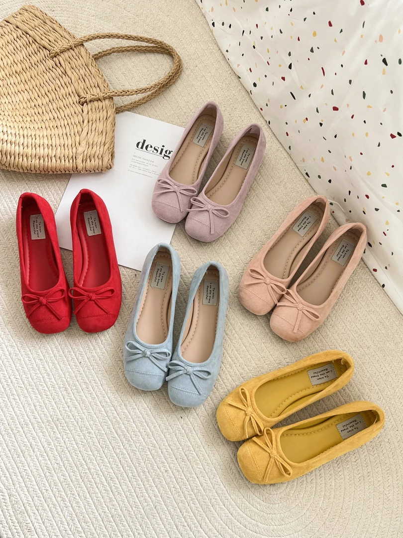 【内增高3CM】软糖色~欧洲站走秀款单鞋2025新款增高复古洋气舒服