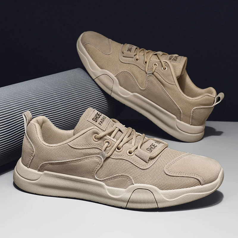 欧伦啄木鸟EUROTUCANO男鞋秋季轻便透气网面鞋耐磨软底户外工作鞋