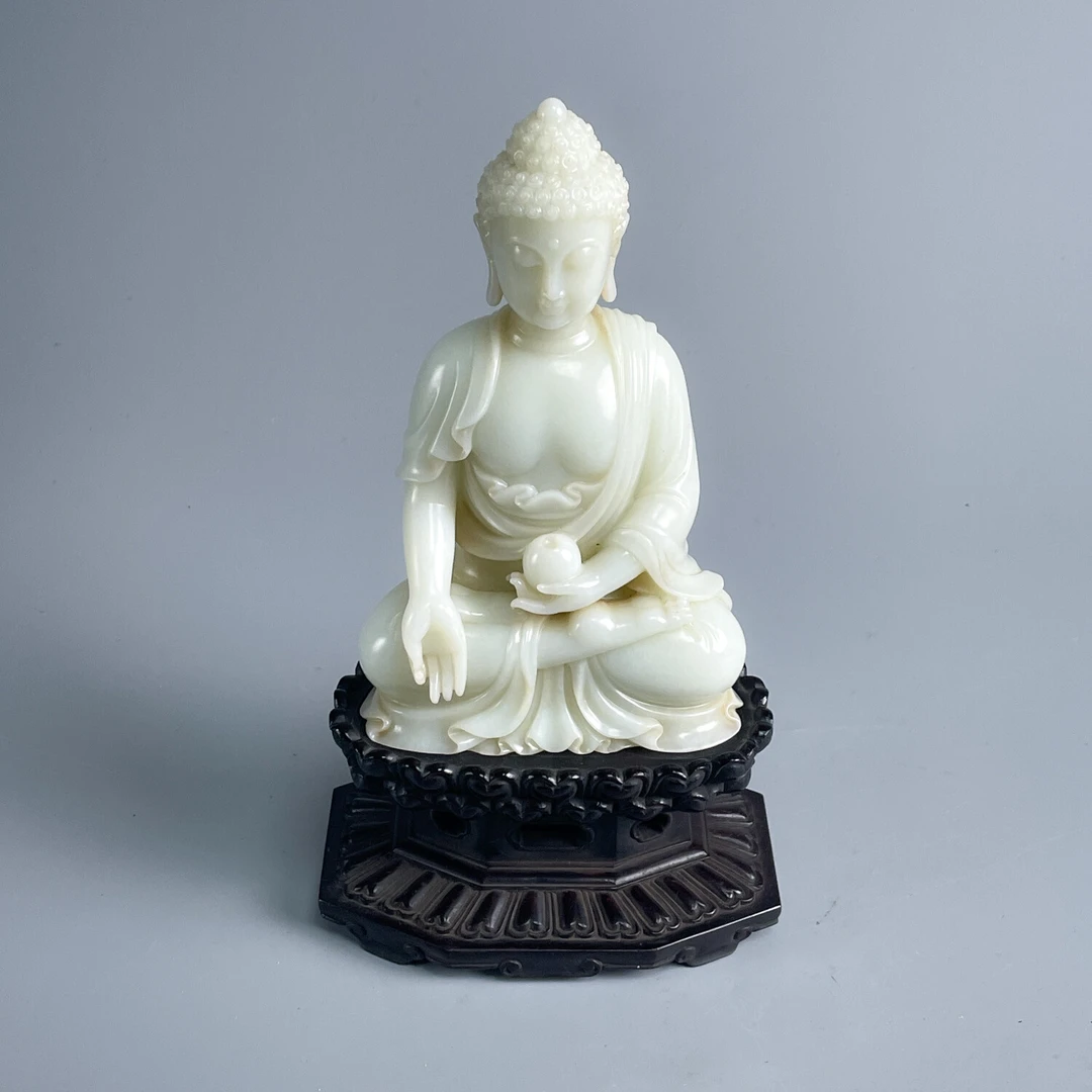 和田玉雕佛摆件-M25ET009008