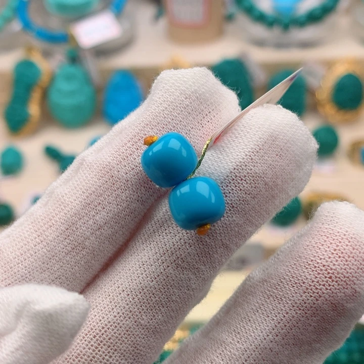 【闪购商品】绿松石配饰未镶嵌娟****^