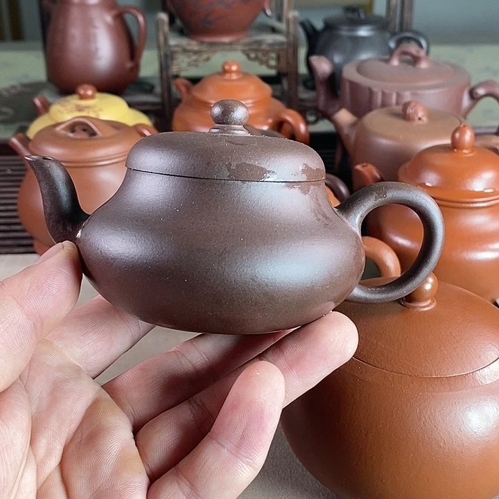 茶壶段泥雄*紫砂的微瑕