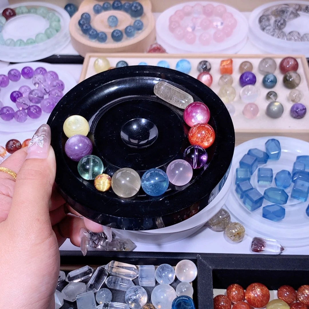 水晶珠宝半成品未镶嵌塔****a