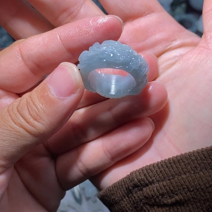 C***华定制翡翠未镶嵌毛