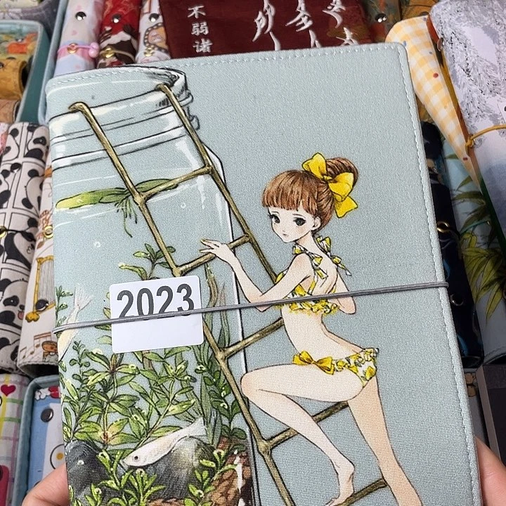 织绣A5活页不带纸2023