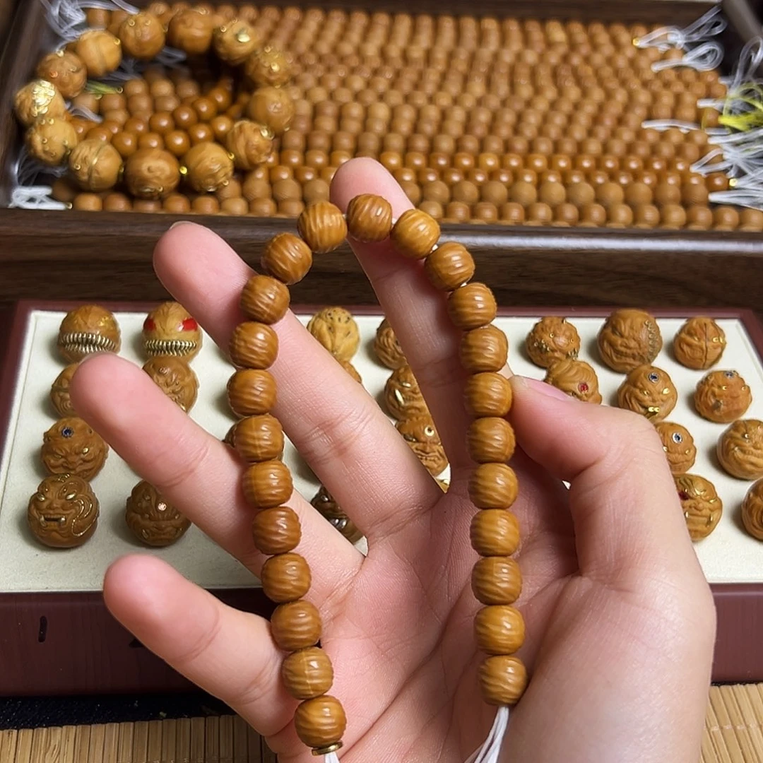 吊坠猴头核桃全品9➕手工云锦