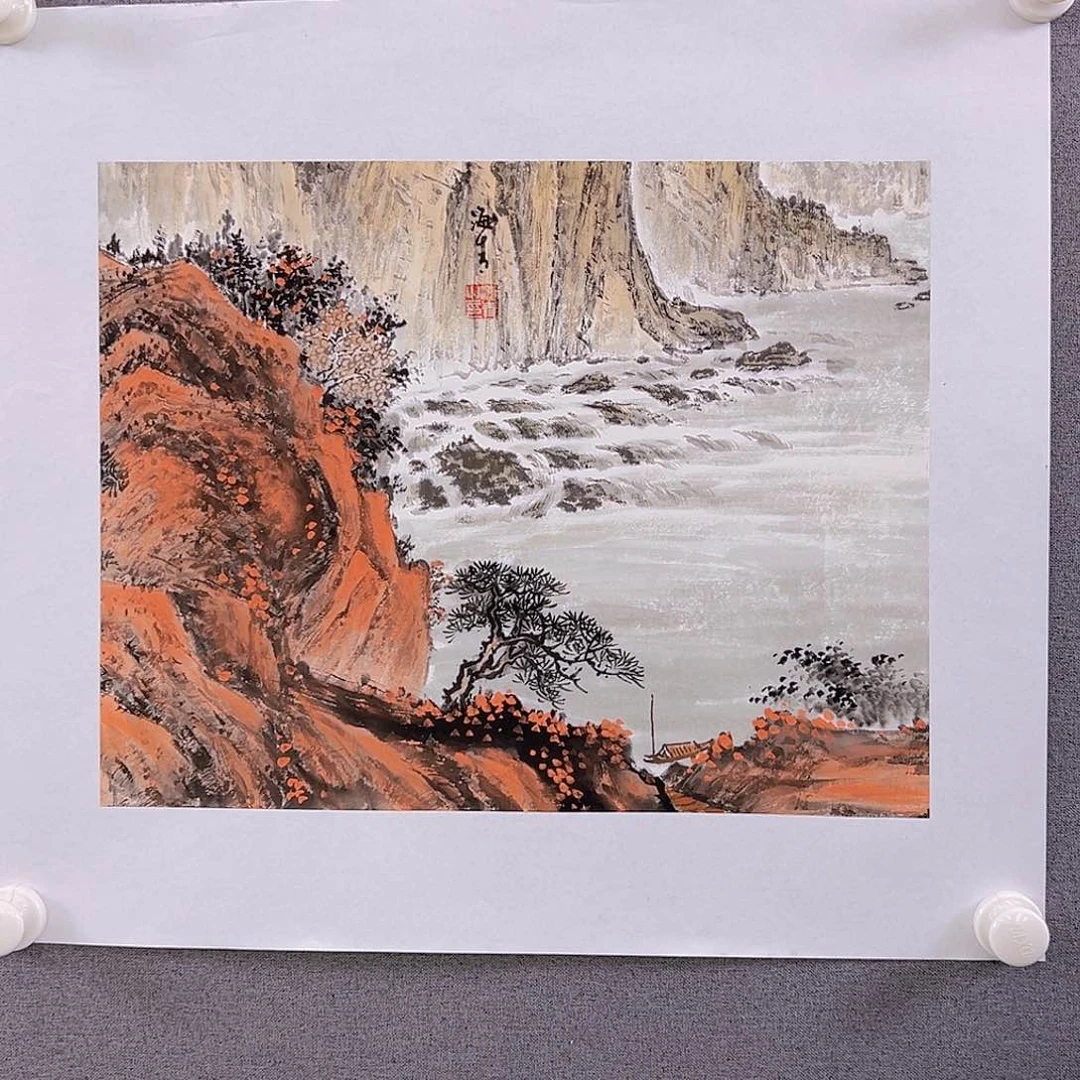 国画当代艺术，展览作品