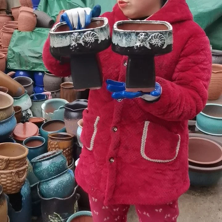 红陶口16高19瑕疵