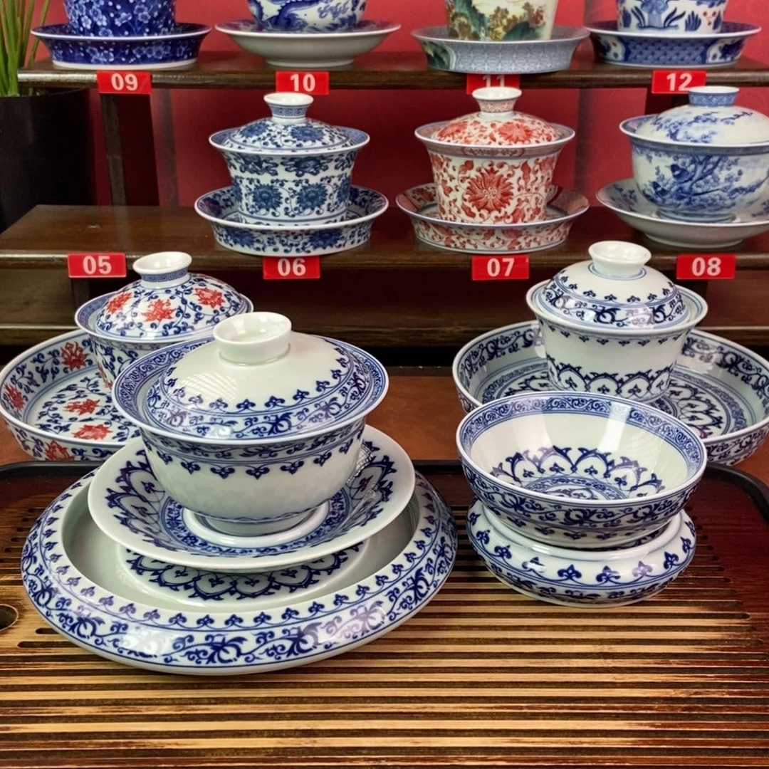 景德镇四件套瓷器