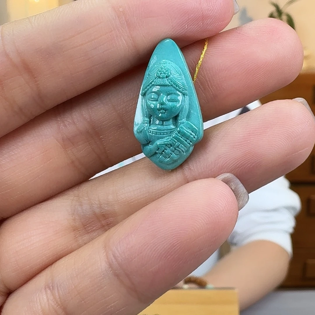 绿松石未镶嵌珠宝半成品