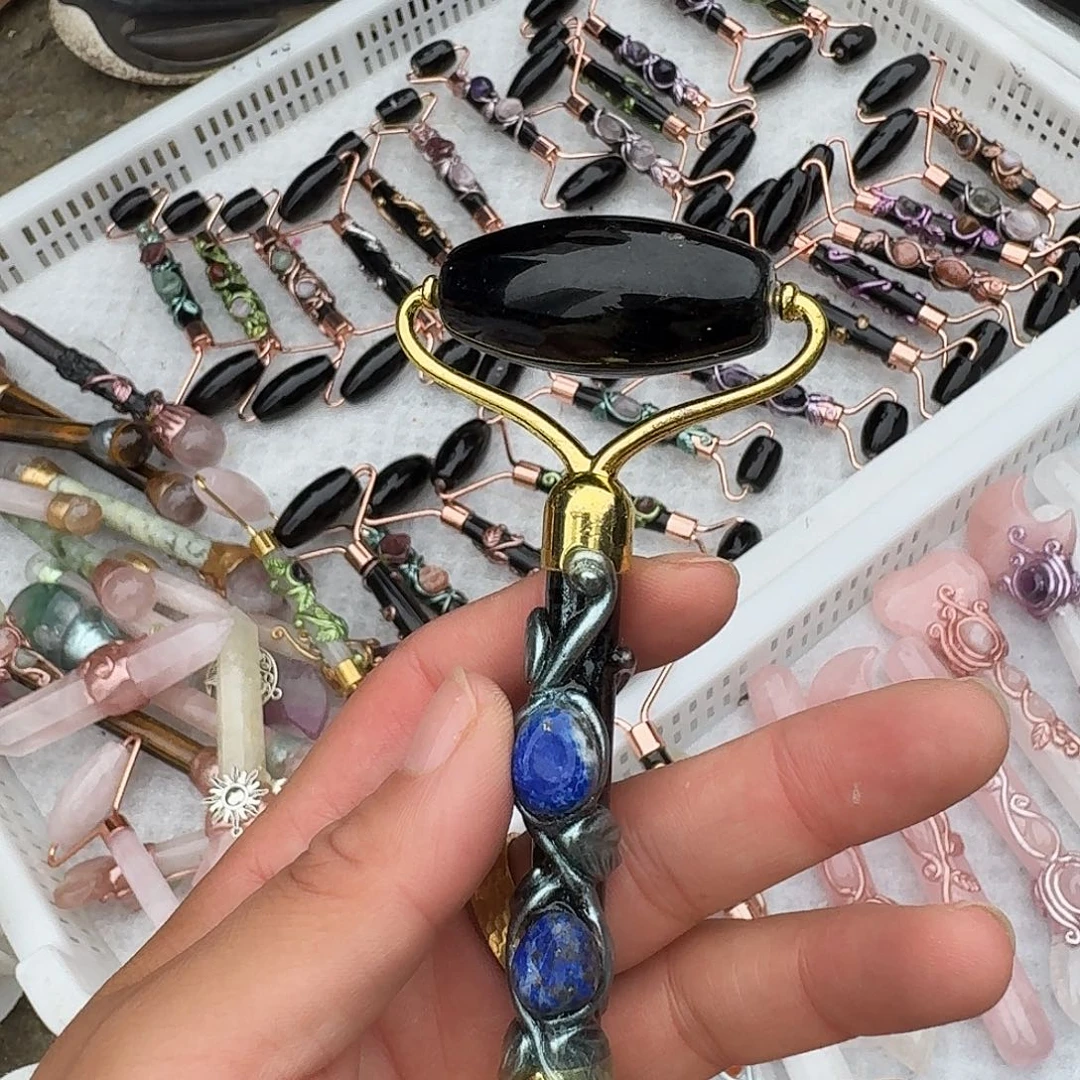 平***生未镶嵌手链烟晶黑