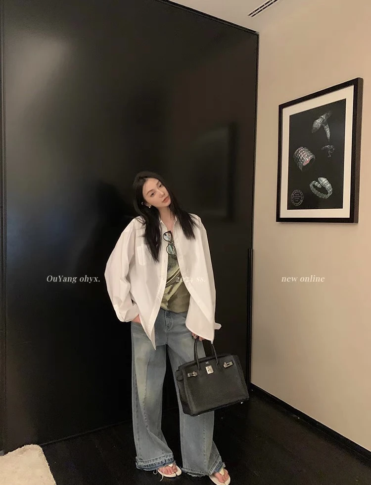 灰灰呀！UPF200+抗皱 轻柔 爽滑 不闷热~衬衫 两位数闭眼入！