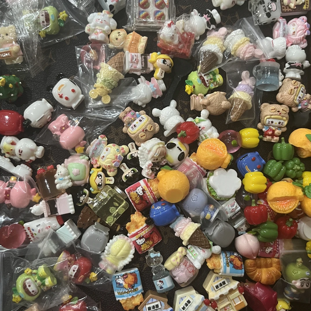 食玩diy混装10个1cm小玩具