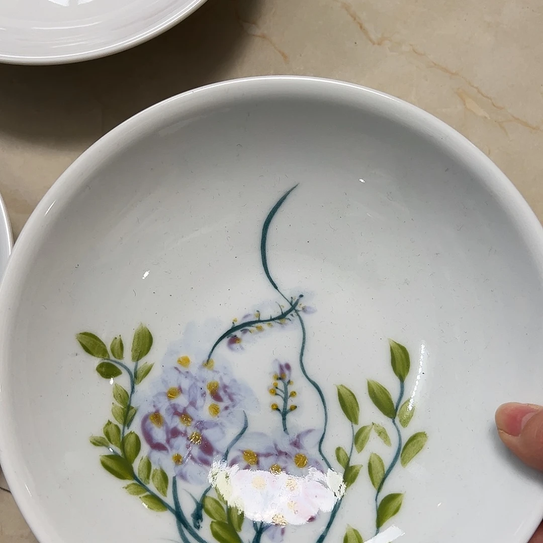 瓷片景德镇陶瓷手工手绘制作