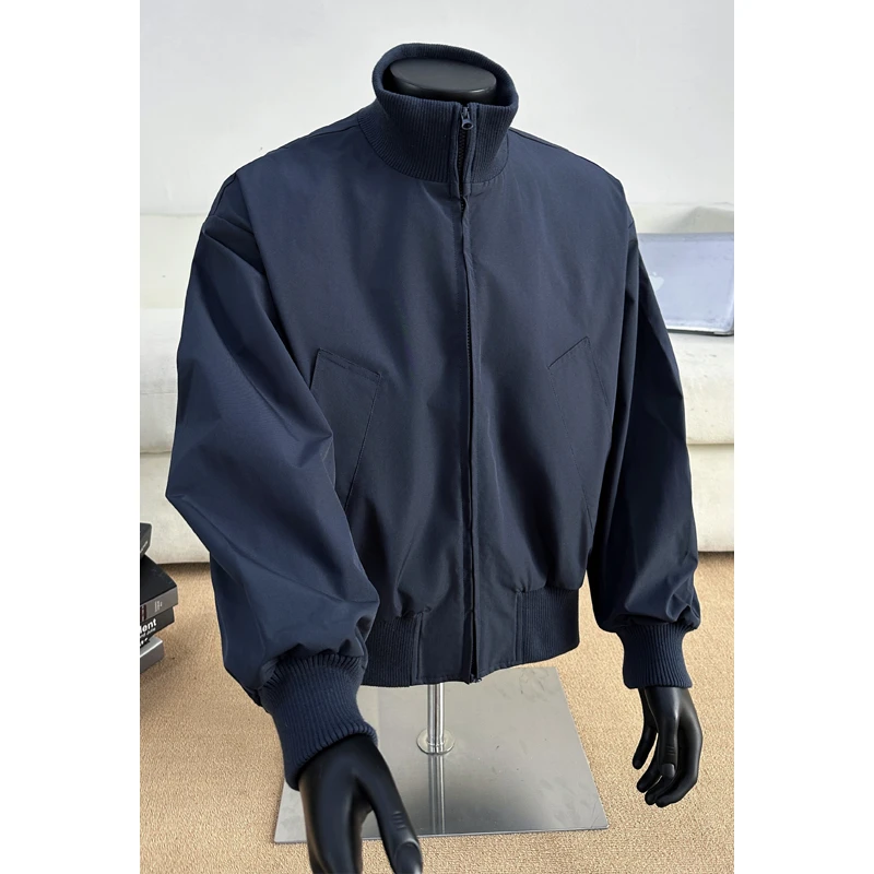YNZ.XX2025新款潮流男款棒球服夹克外套男立领飞行夹克时尚短款