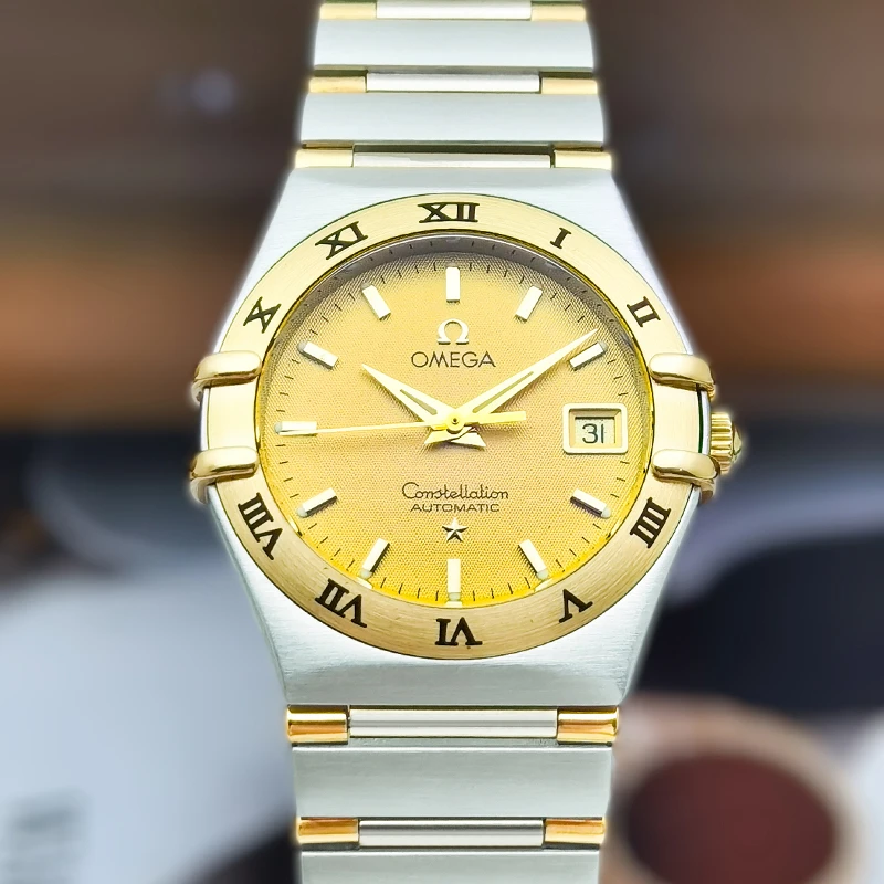 95新 Omega/欧米茄 星座系列/自动机械/表径27.5mm女表/经典/名表