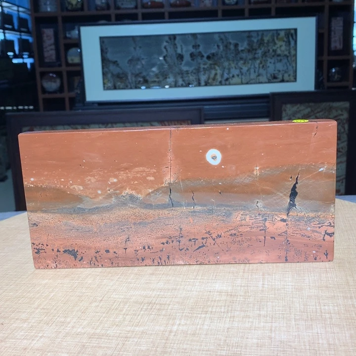 ，广西国画石摆件，收藏观赏