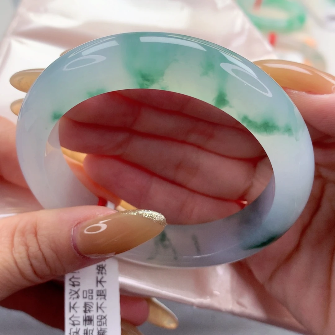 未镶嵌手镯翡翠9906繁花似锦