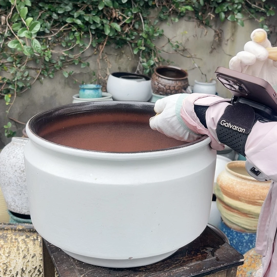紫砂花盆王嫂花盆0612-1010高20口30