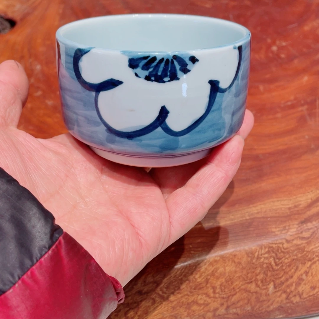 瓷片圆又卫门大杯子