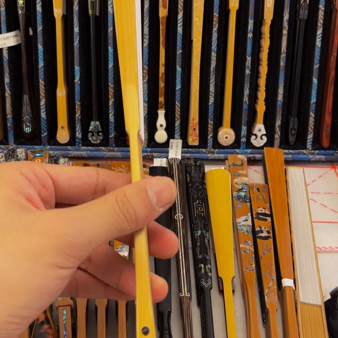 扇子手工制作文玩精品