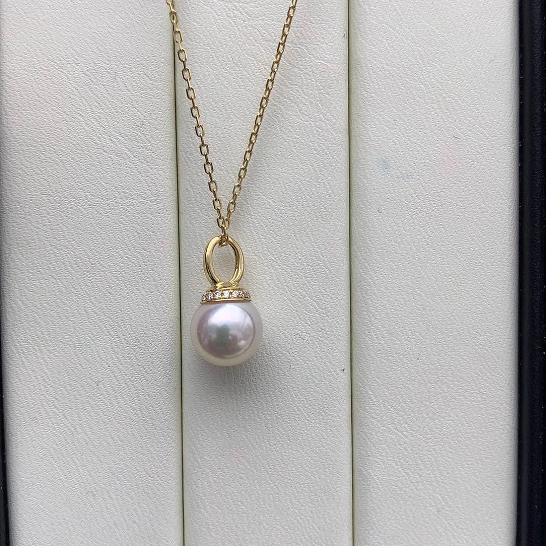 海水珍珠颈饰18K金镶嵌?***?