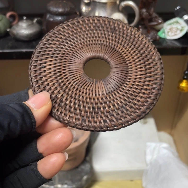 藤中古工艺品摆件