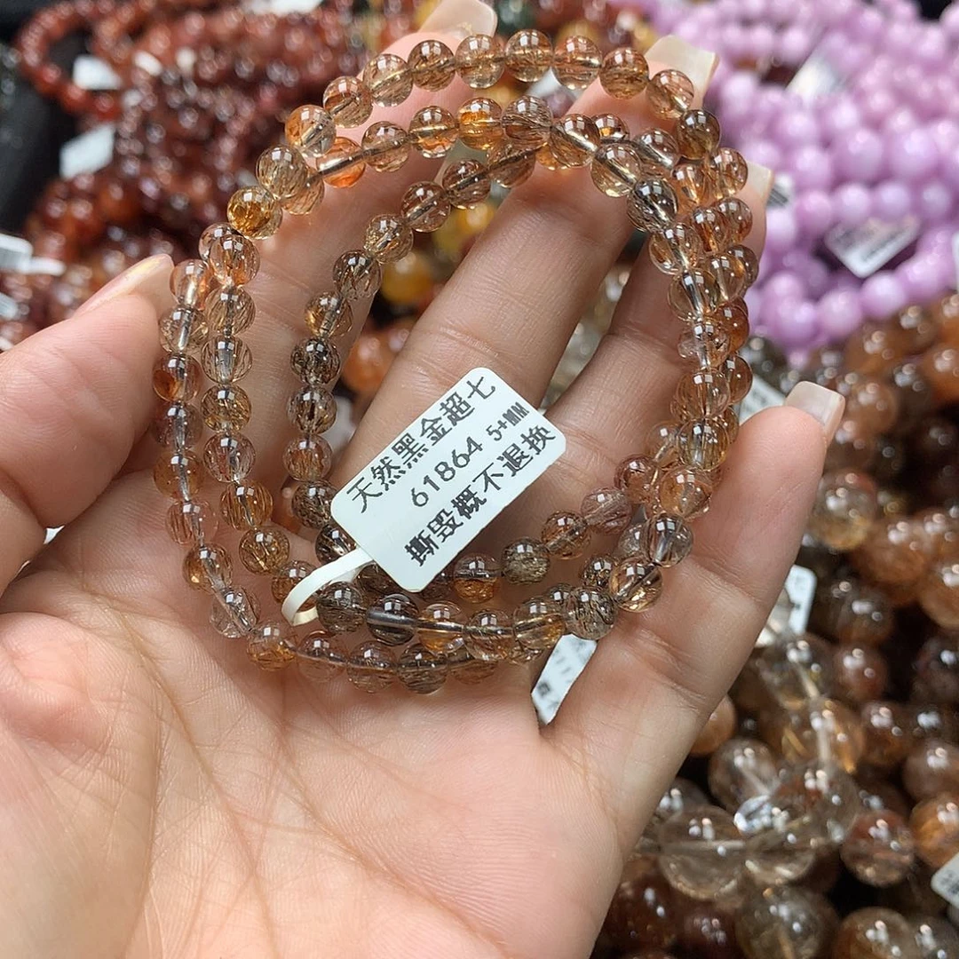 水晶手链未镶嵌，