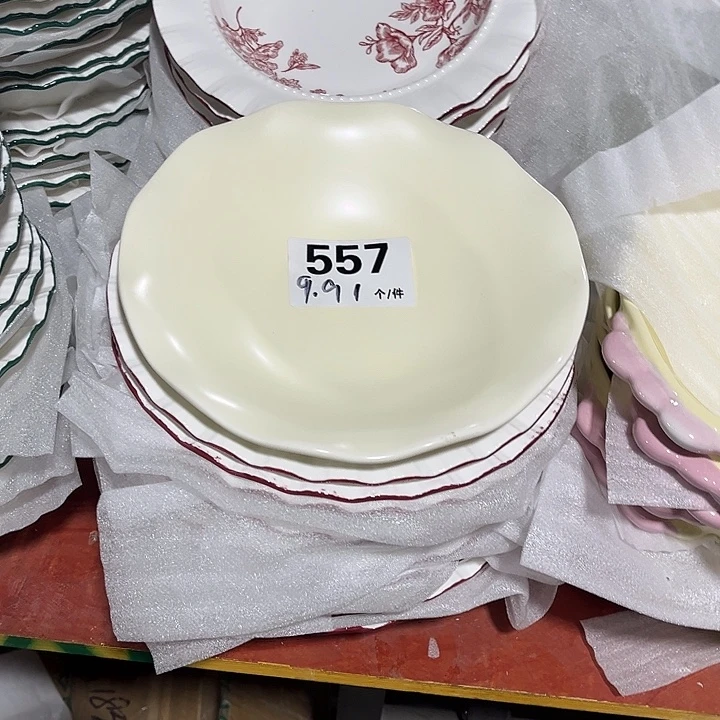瓷微瑕外贸餐具557