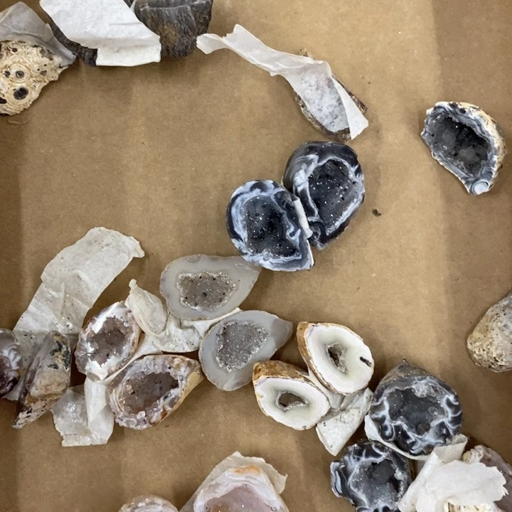 紫晶未镶嵌珠宝半成品