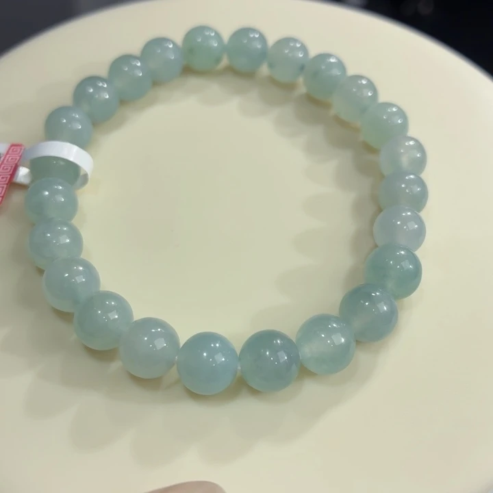 未镶嵌手链翡翠冰胶晴底飘花卡7.7