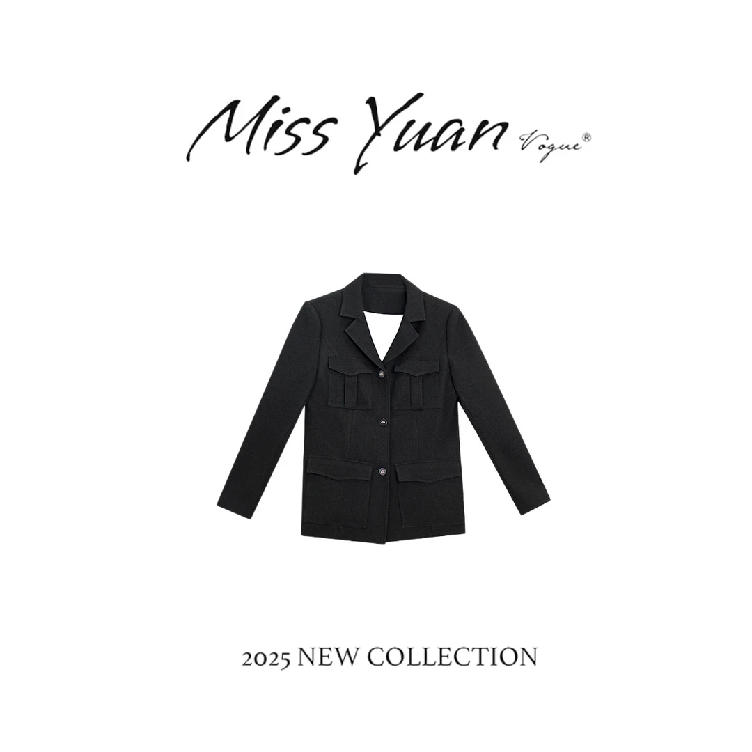 M.Y媛总 2025夏季新款西装外套女通勤正装百搭上衣1LY2257