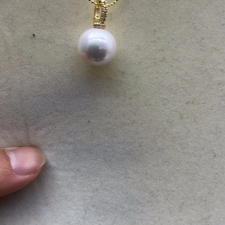 合金淡水珍珠颈饰